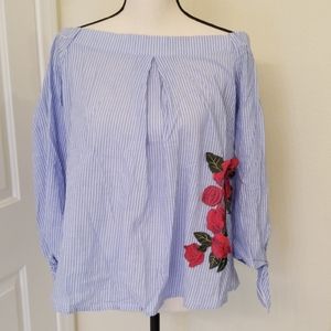 Windsor off the shoulders top